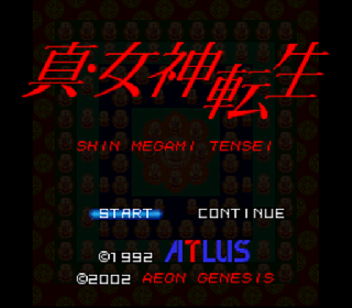 Screenshot Thumbnail / Media File 1 for Shin Megami Tensei (Japan) [En by Aeon Genesis v1.0]